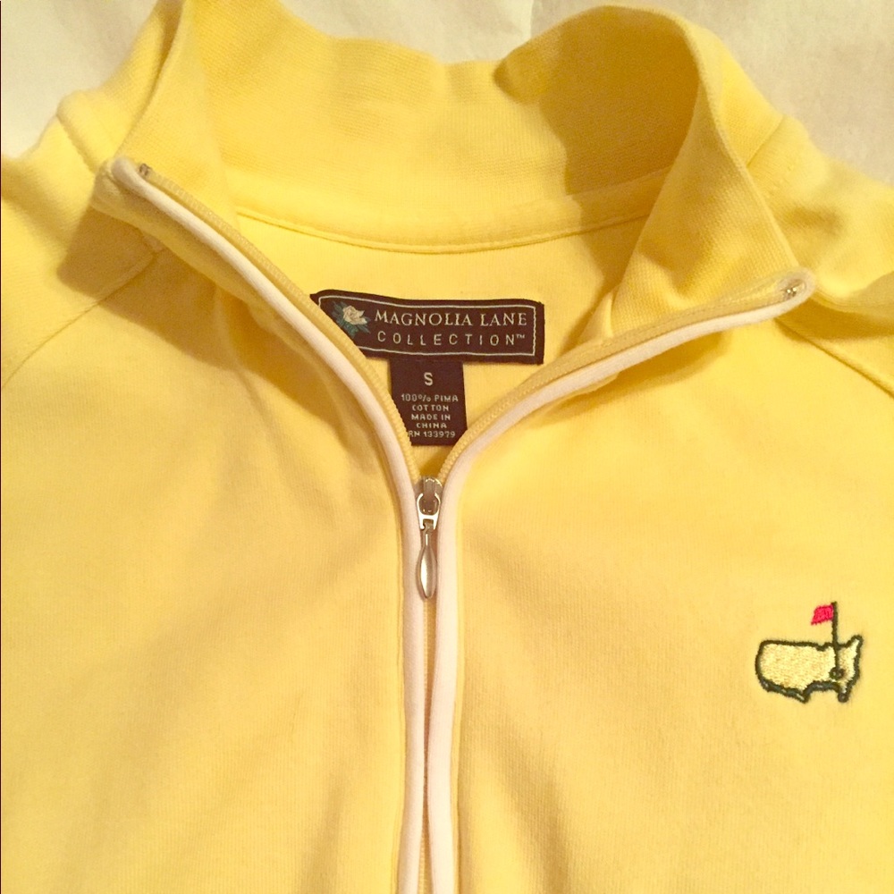 Yellow Masters Pullover